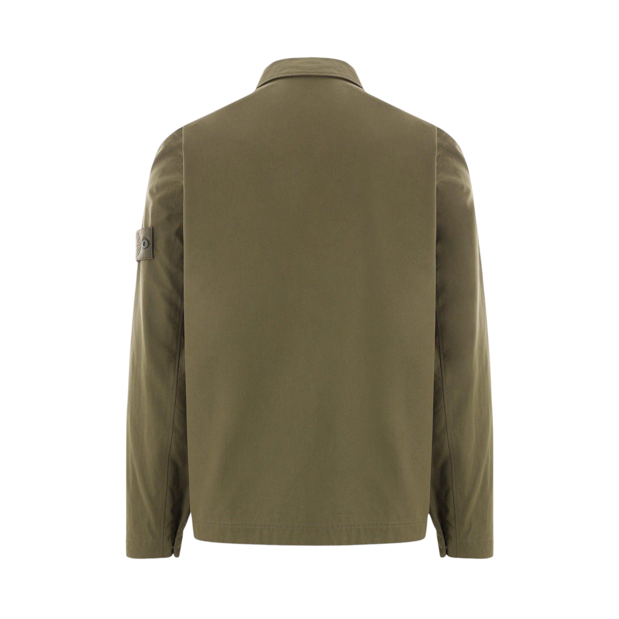 Ghost Cotton Overshirt-STONE ISLAND-JOHN JULIA