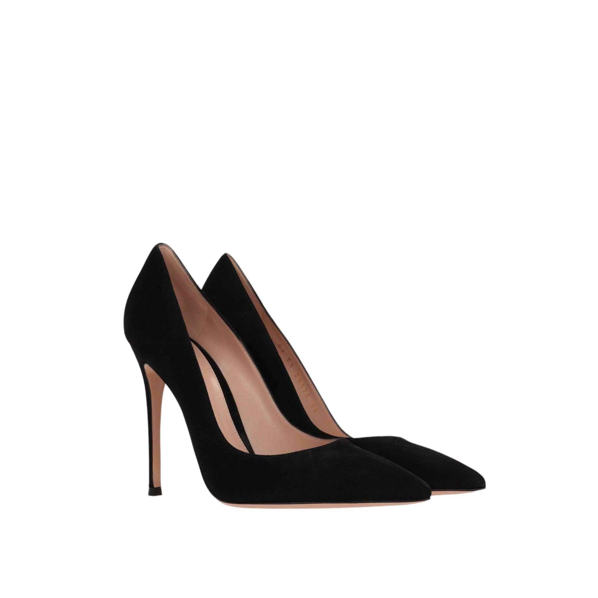 Gianvito Suede Pumps-GIANVITO ROSSI-JOHN JULIA