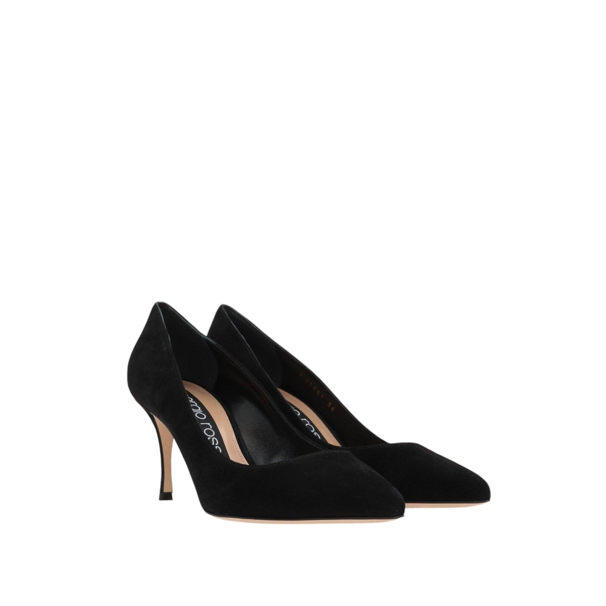 Godiva Velvet Suede Pumps-SERGIO ROSSI-JOHN JULIA