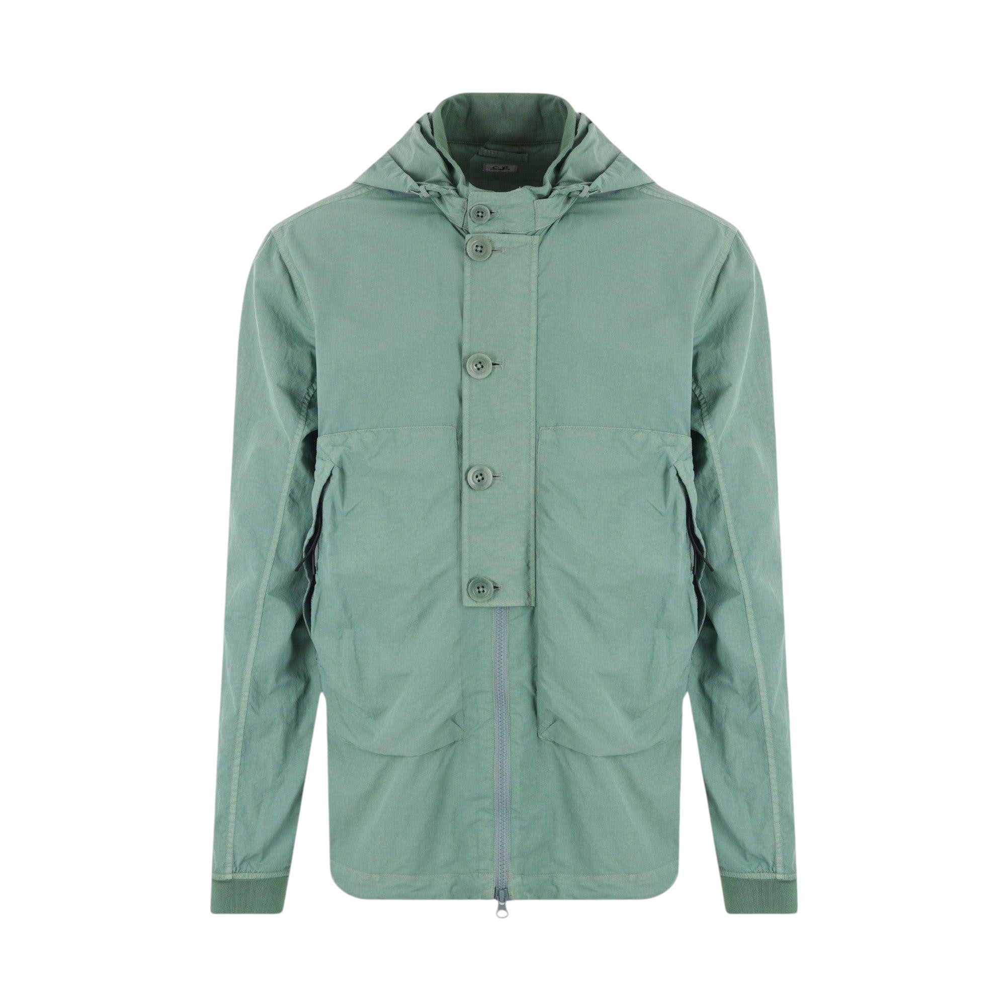 Goggle Windbreaker in Flatt Nylon-C.P. COMPANY-JOHN JULIA