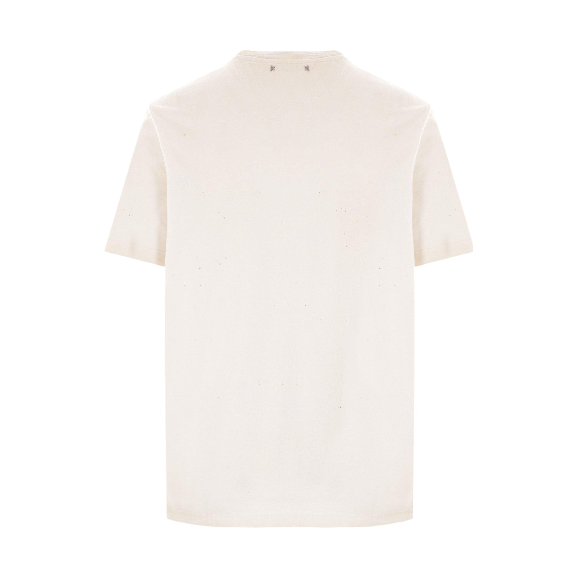 Golden Club Print Cotton T-shirt-GOLDEN GOOSE-JOHN JULIA