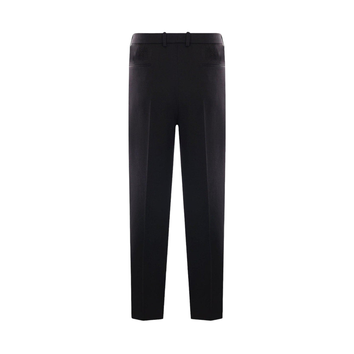 Grain De Poudre High-waist Pants-SAINT LAURENT-JOHN JULIA