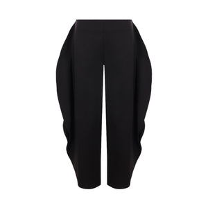 Grain De Poudre Round Trousers-ALAÏA-JOHN JULIA