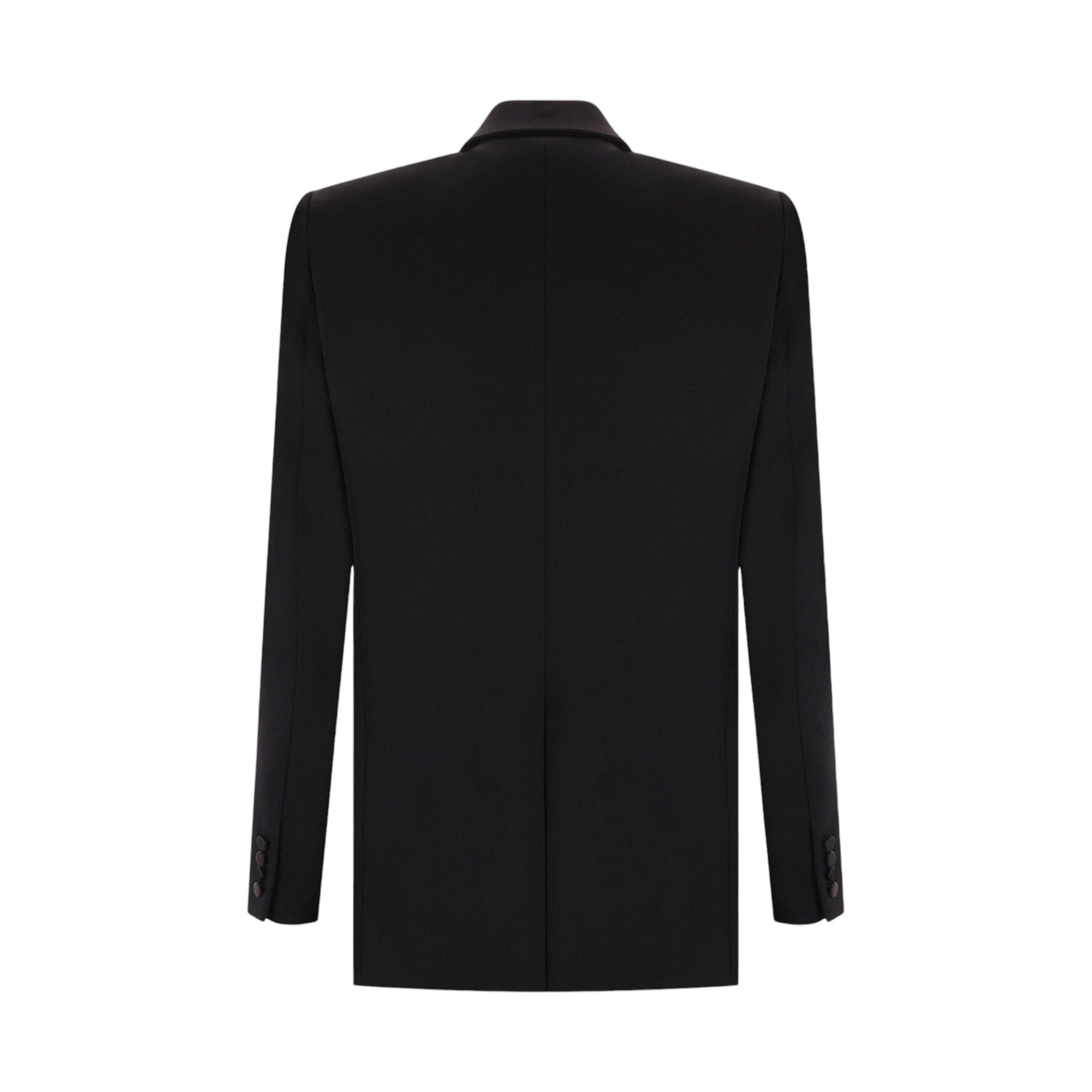 Grain De Poudre Tuxedo Jacket-SAINT LAURENT-JOHN JULIA