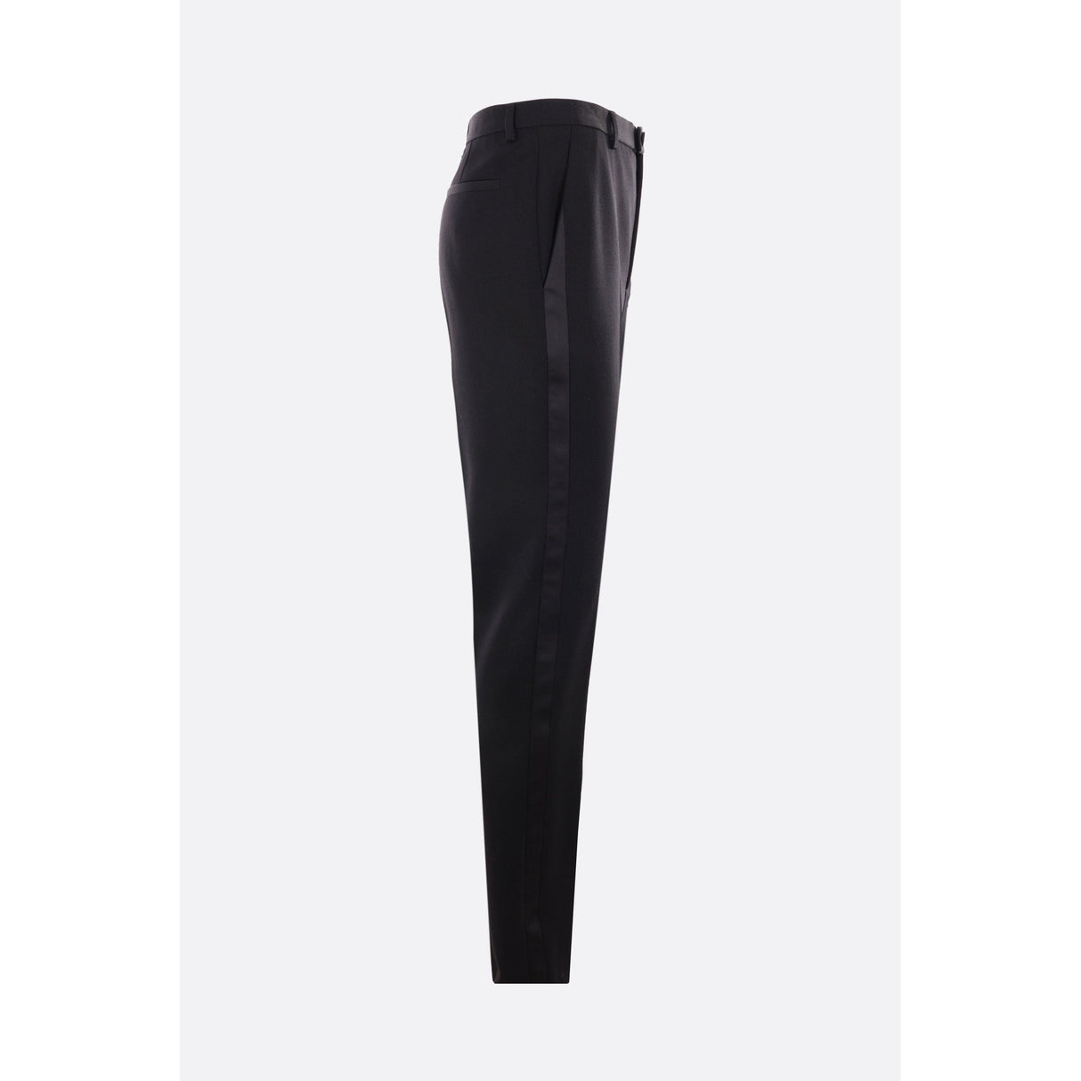 Grain De Poudre Tuxedo Pants-SAINT LAURENT-JOHN JULIA