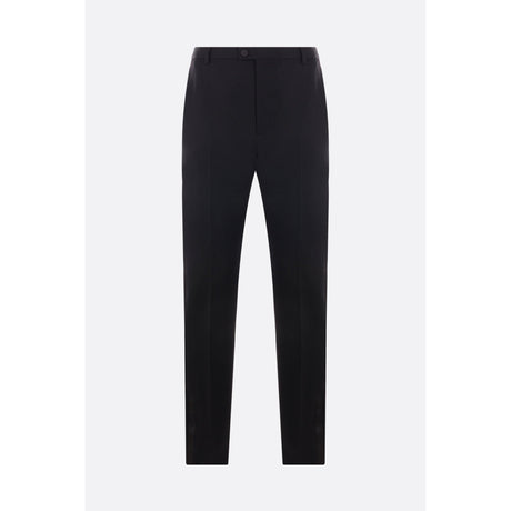 Grain De Poudre Tuxedo Pants-SAINT LAURENT-JOHN JULIA