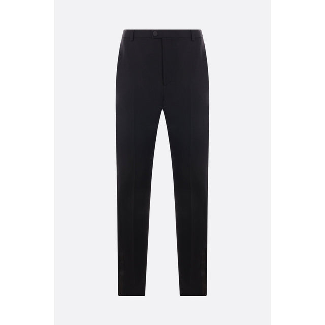 Grain De Poudre Tuxedo Pants-SAINT LAURENT-JOHN JULIA