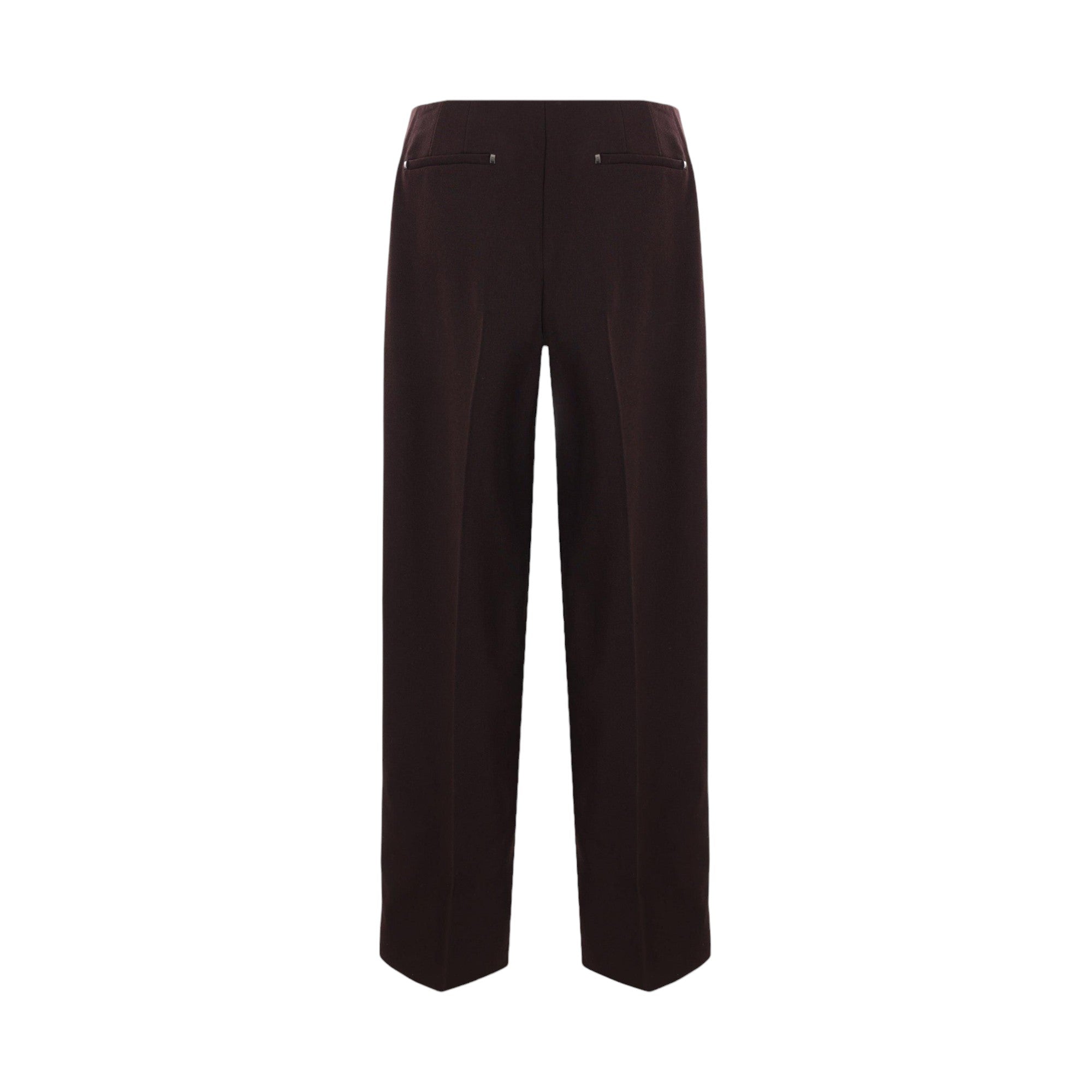 Grain De Poudre Wool Straight-leg Pants-FENDI-JOHN JULIA