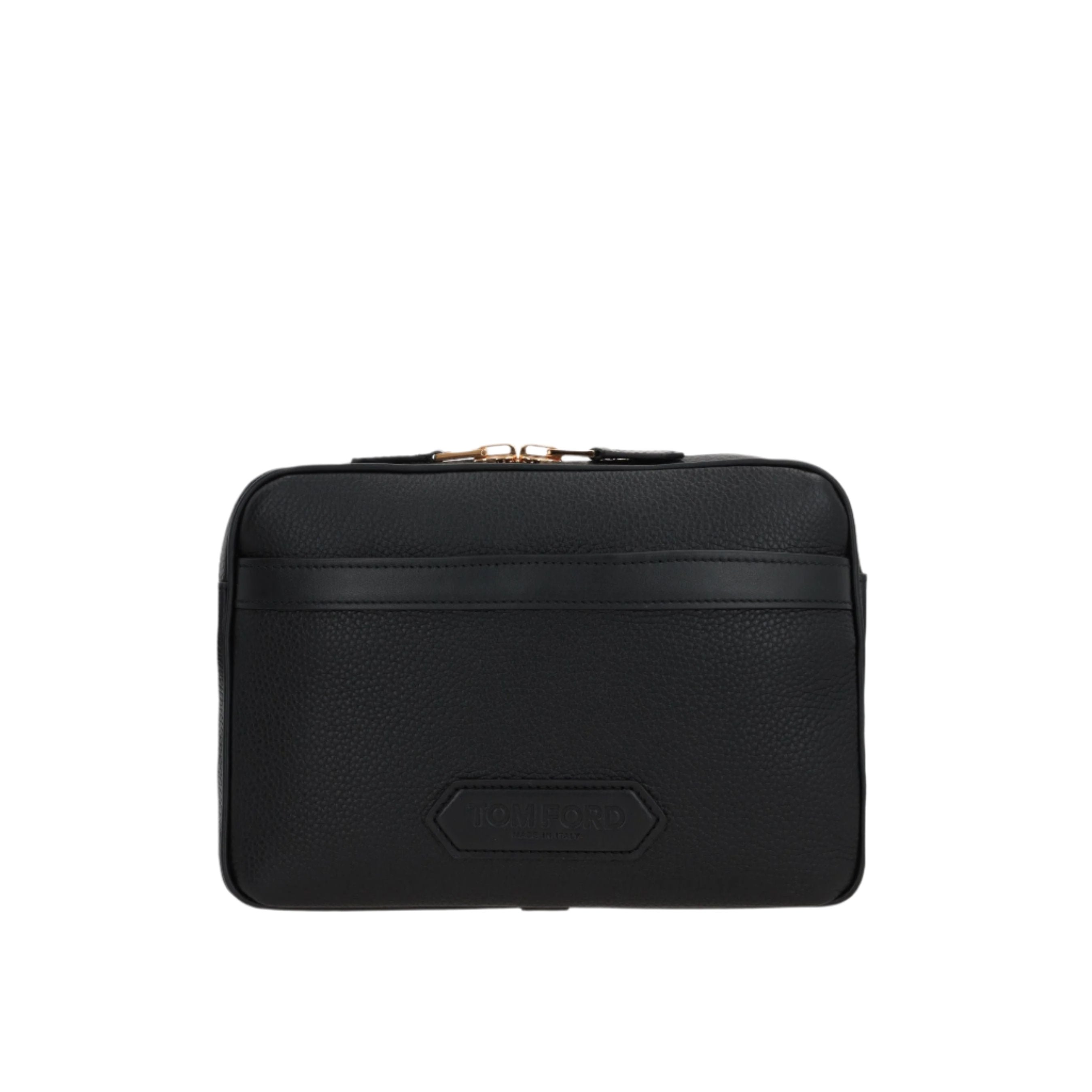 Grained Leather Crossbody Bag-TOM FORD-JOHN JULIA