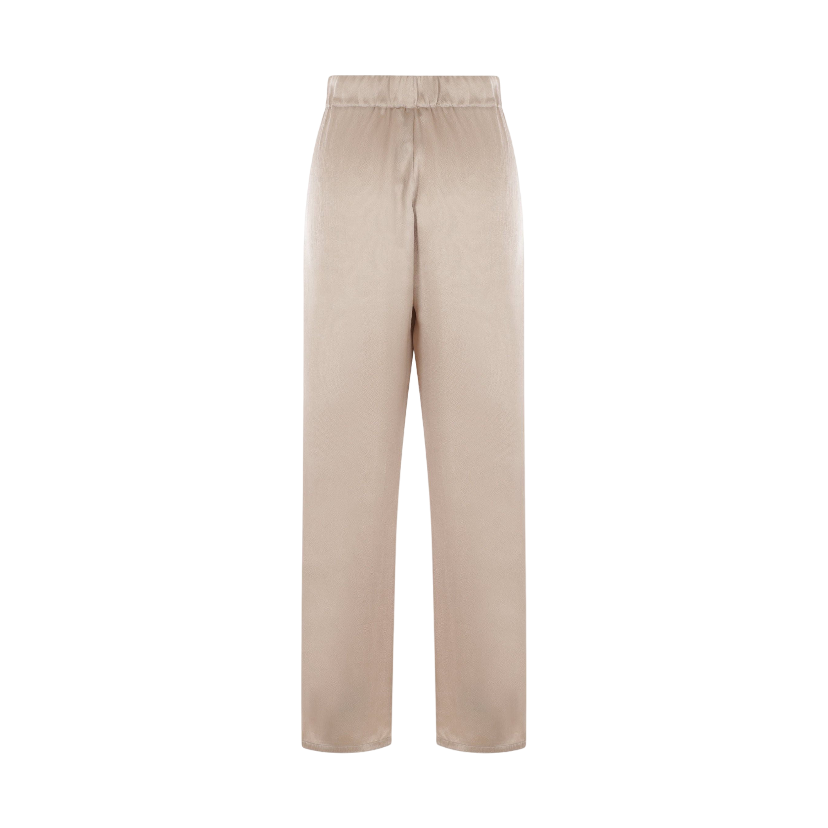 Grained Silk Pants-DUSAN-JOHN JULIA