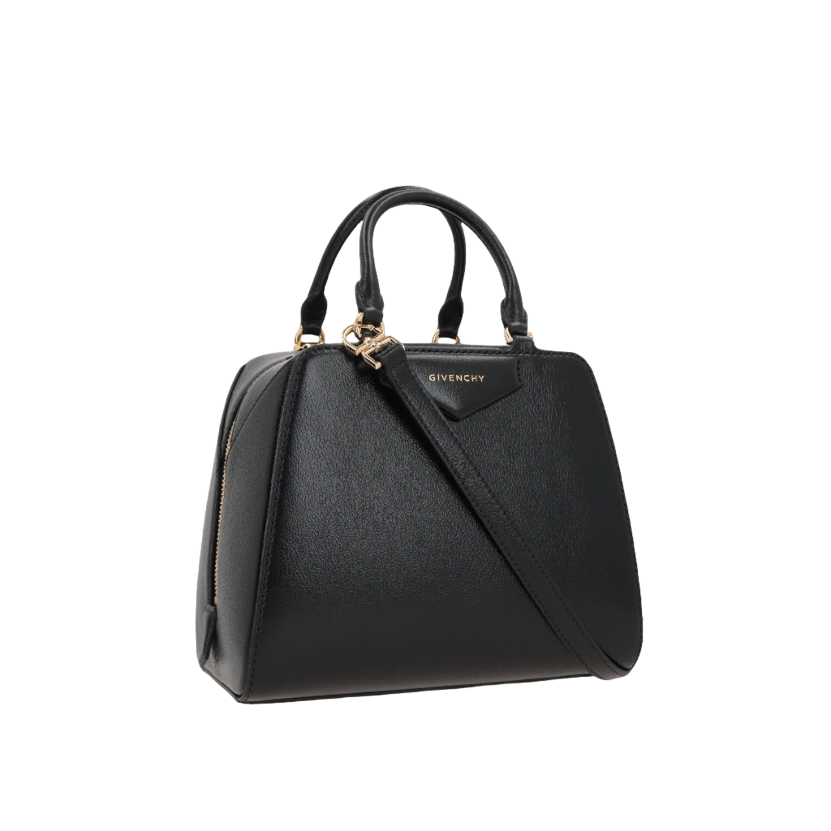 Grainy Leather Antigona Cube Mini Handbag-GIVENCHY-JOHN JULIA