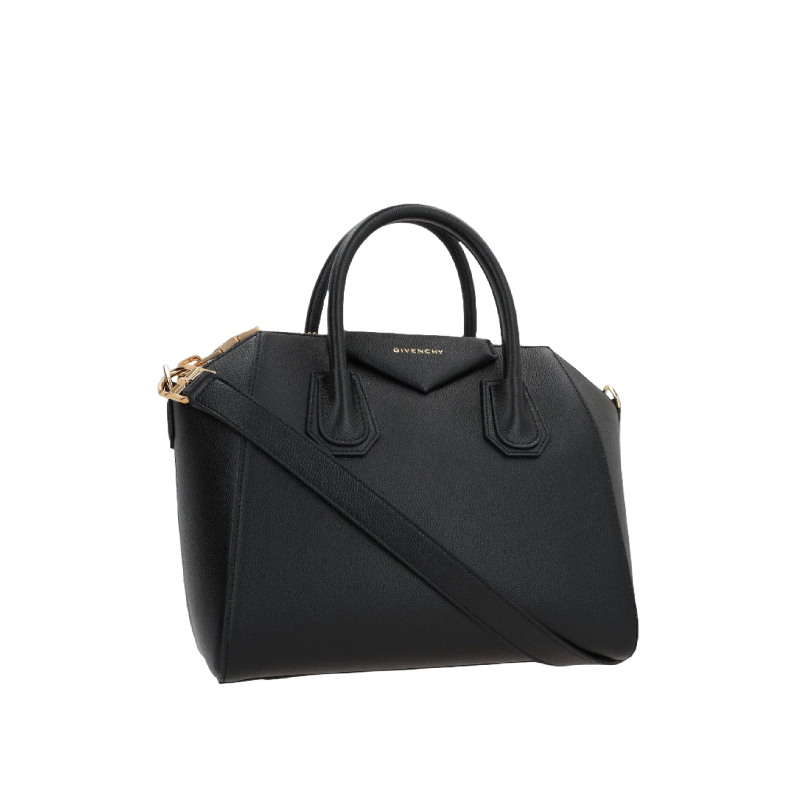 Grainy Leather Antigona Small Handbag-GIVENCHY-JOHN JULIA