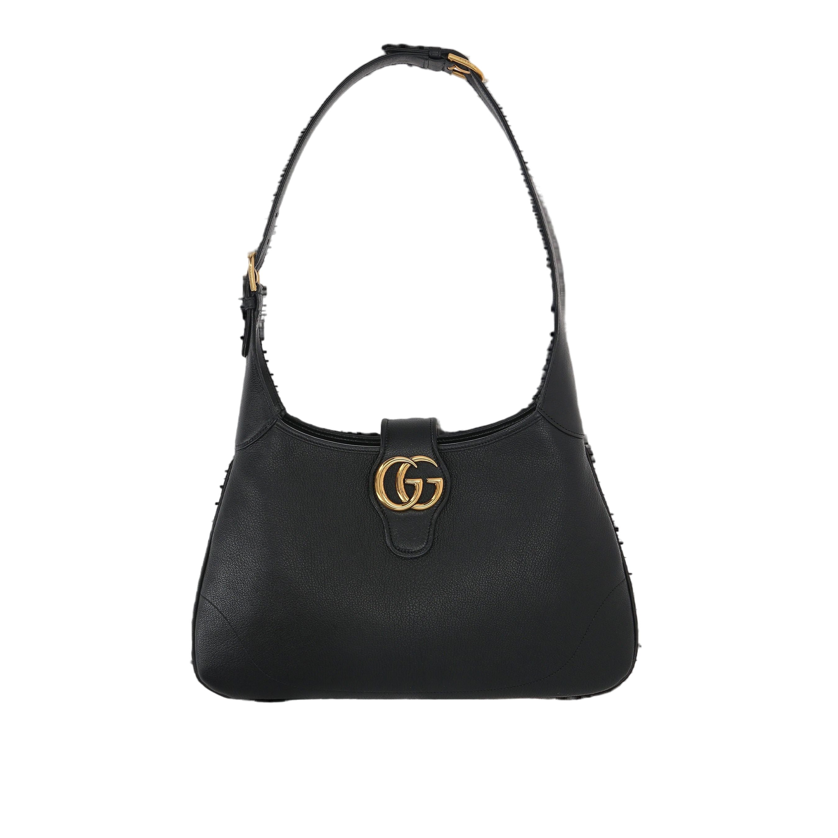 Grainy Leather Aphrodite Medium Hobo Bag-GUCCI-JOHN JULIA