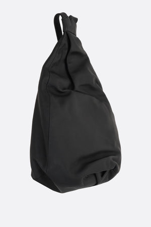 Grainy Leather Backpack-DISCORD YOHJI YAMAMOTO-JOHN JULIA