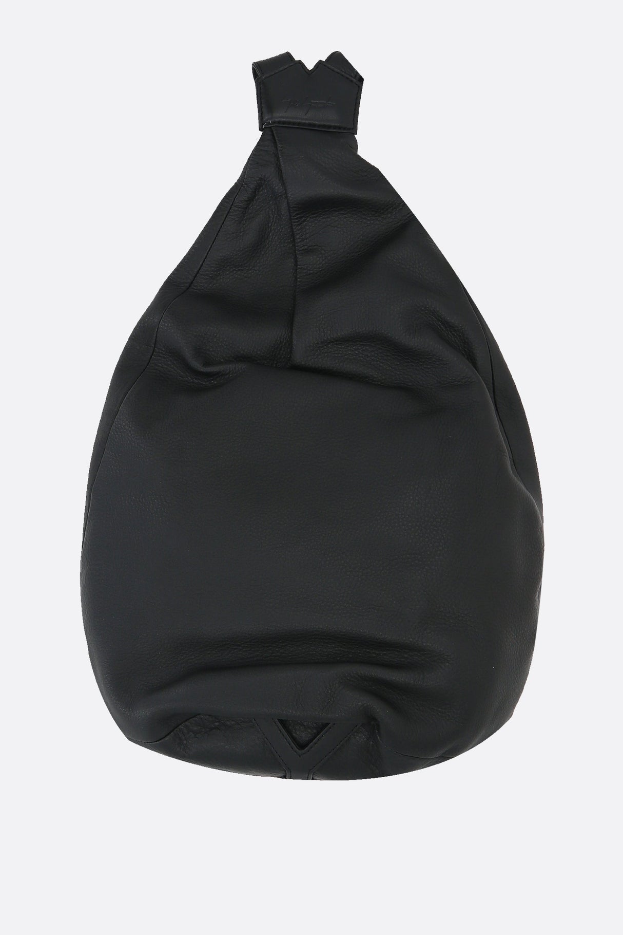 Grainy Leather Backpack-DISCORD YOHJI YAMAMOTO-JOHN JULIA