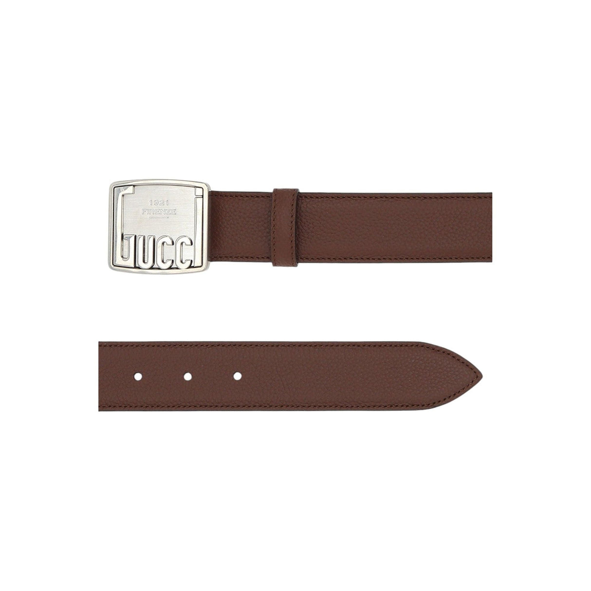 Grainy Leather Belt-GUCCI-JOHN JULIA