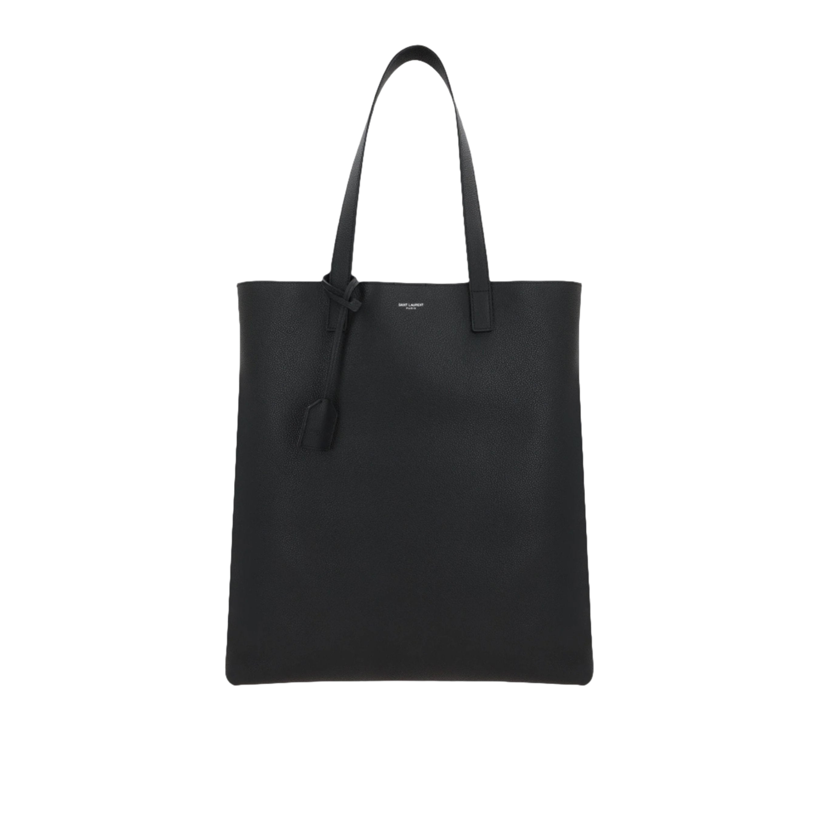 Grainy Leather Bold Tote Bag-SAINT LAURENT-JOHN JULIA