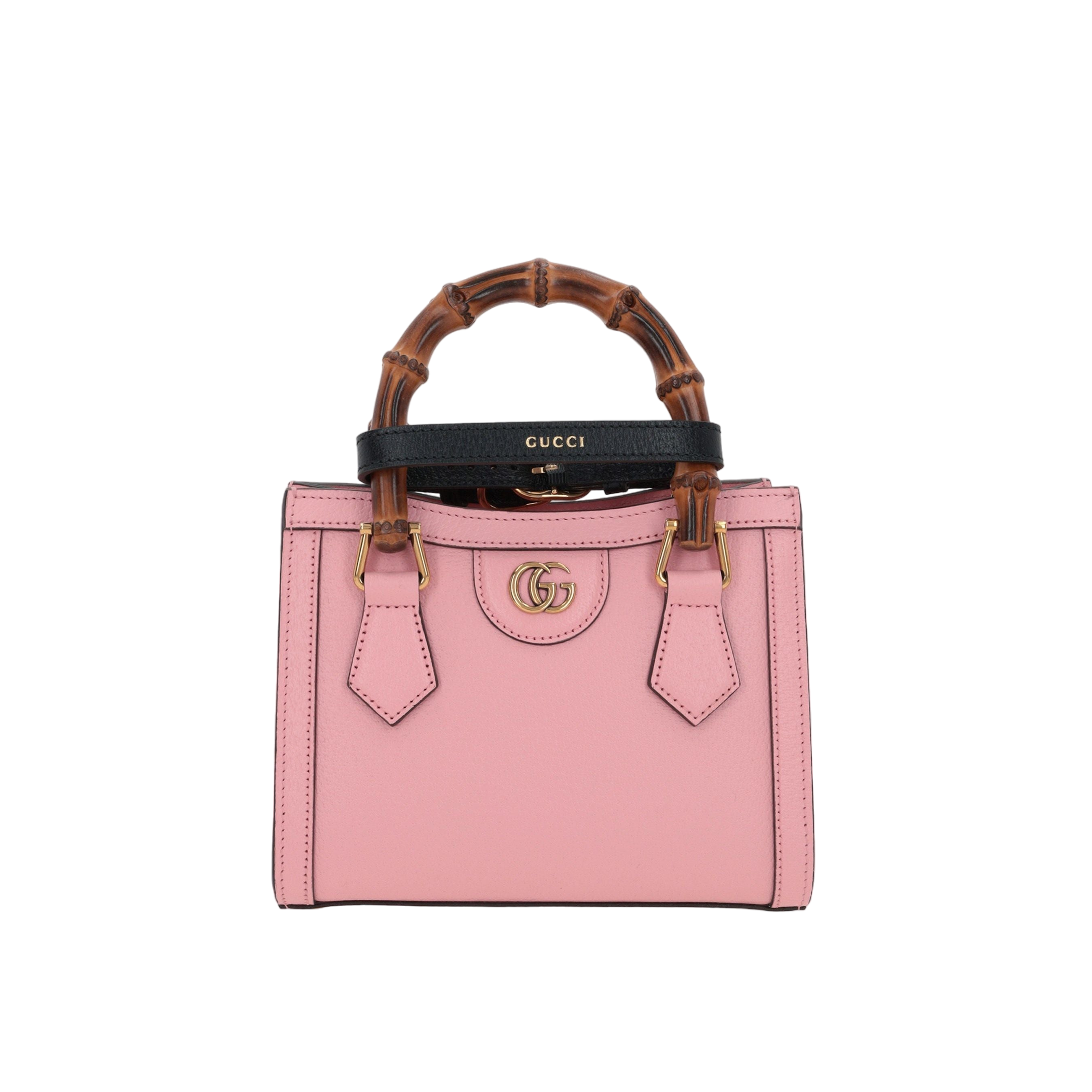 Grainy Leather Diana Mini Tote Bag-GUCCI-JOHN JULIA