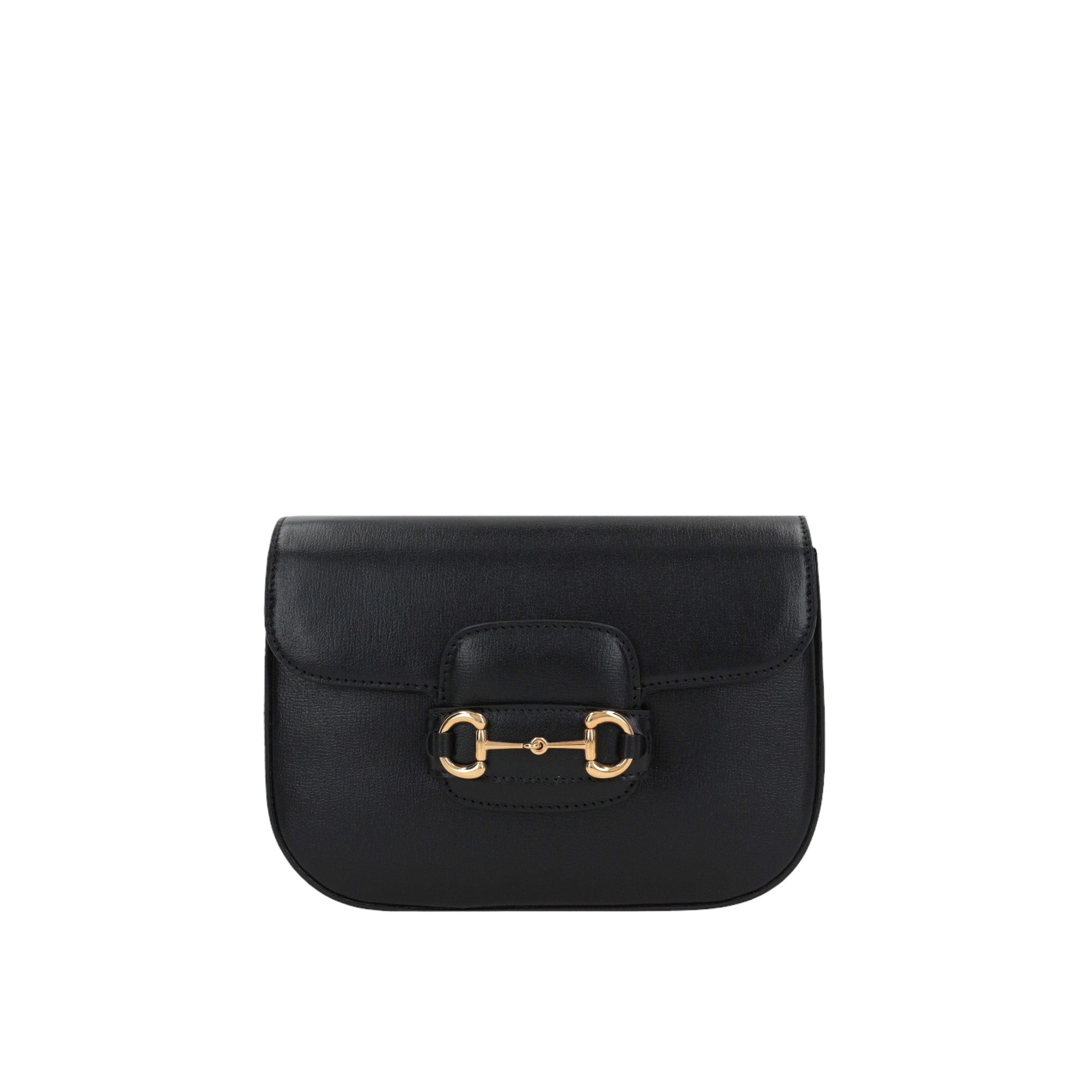 Grainy Leather Horsebit Mini Shoulder Bag-GUCCI-JOHN JULIA