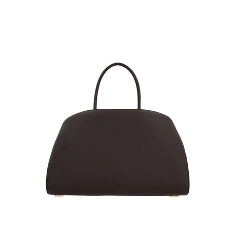 Grainy Leather Hug Medium Handbag-FERRAGAMO-JOHN JULIA