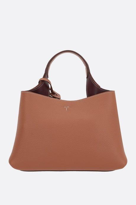 Grainy Leather Micro Handbag-TOD'S-JOHN JULIA