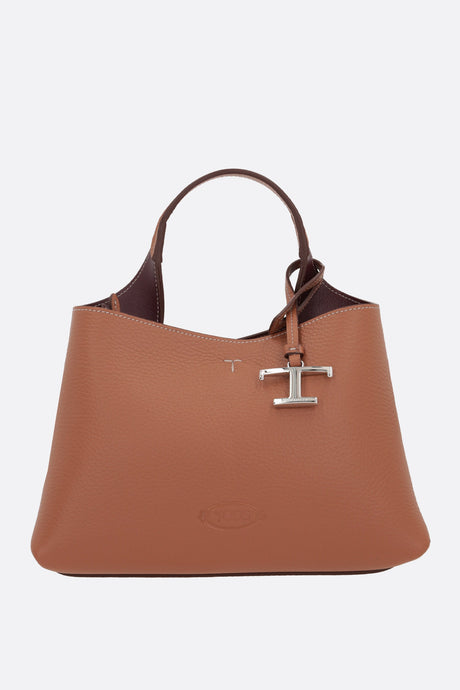 Grainy Leather Micro Handbag-TOD'S-JOHN JULIA