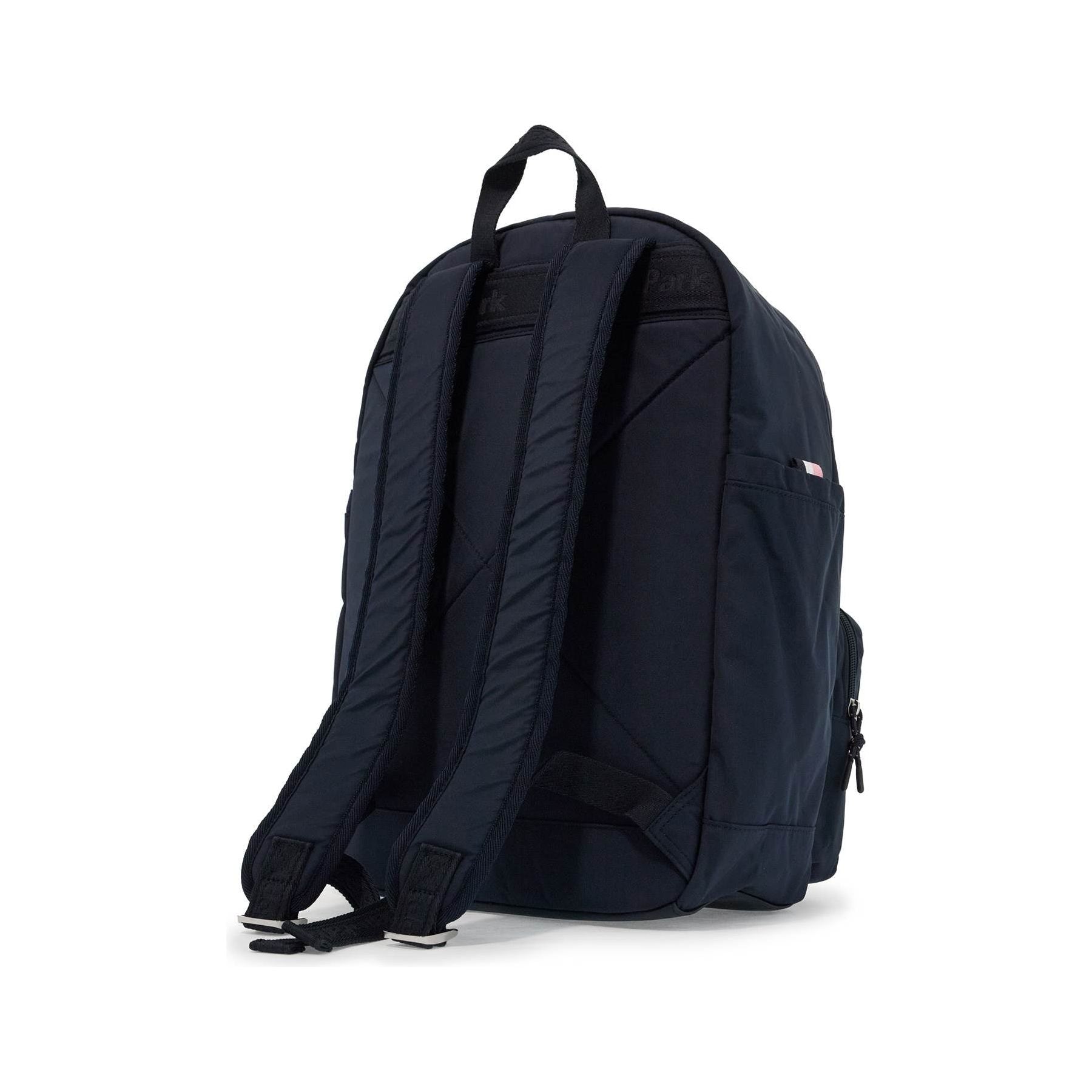 Technical Canvas Backpack With Branded Tape Trim