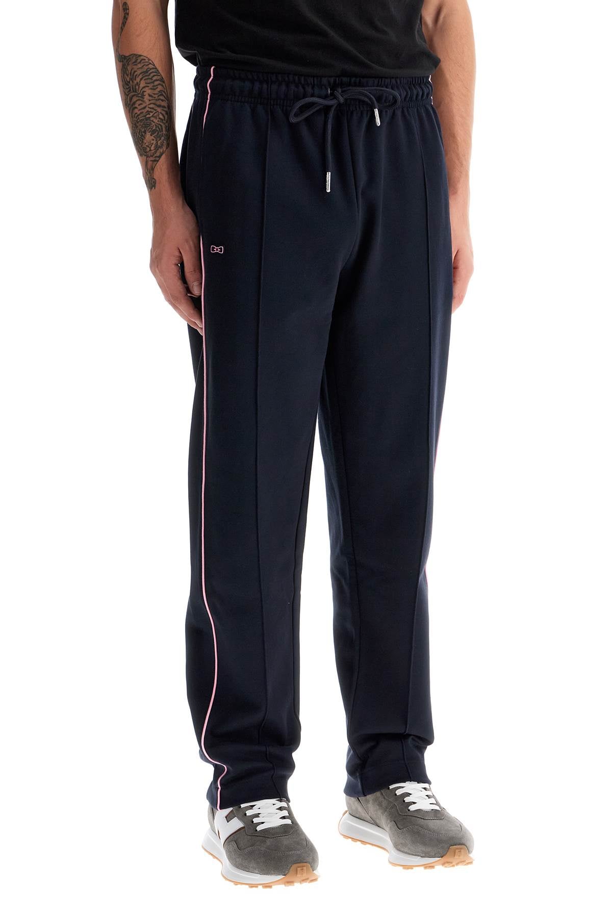 Contrast Piping Joggers With