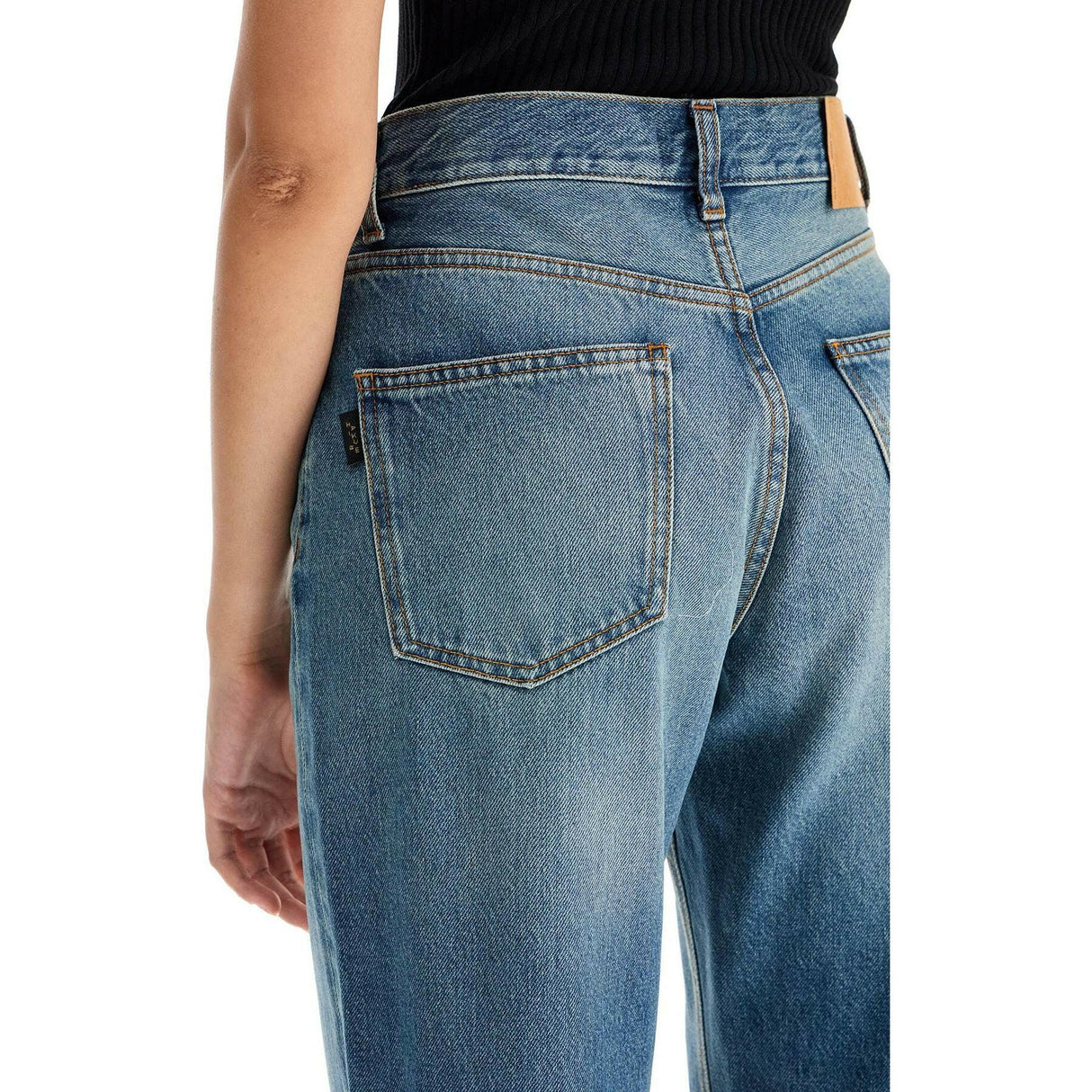 Korean Straight Leg Jeans.