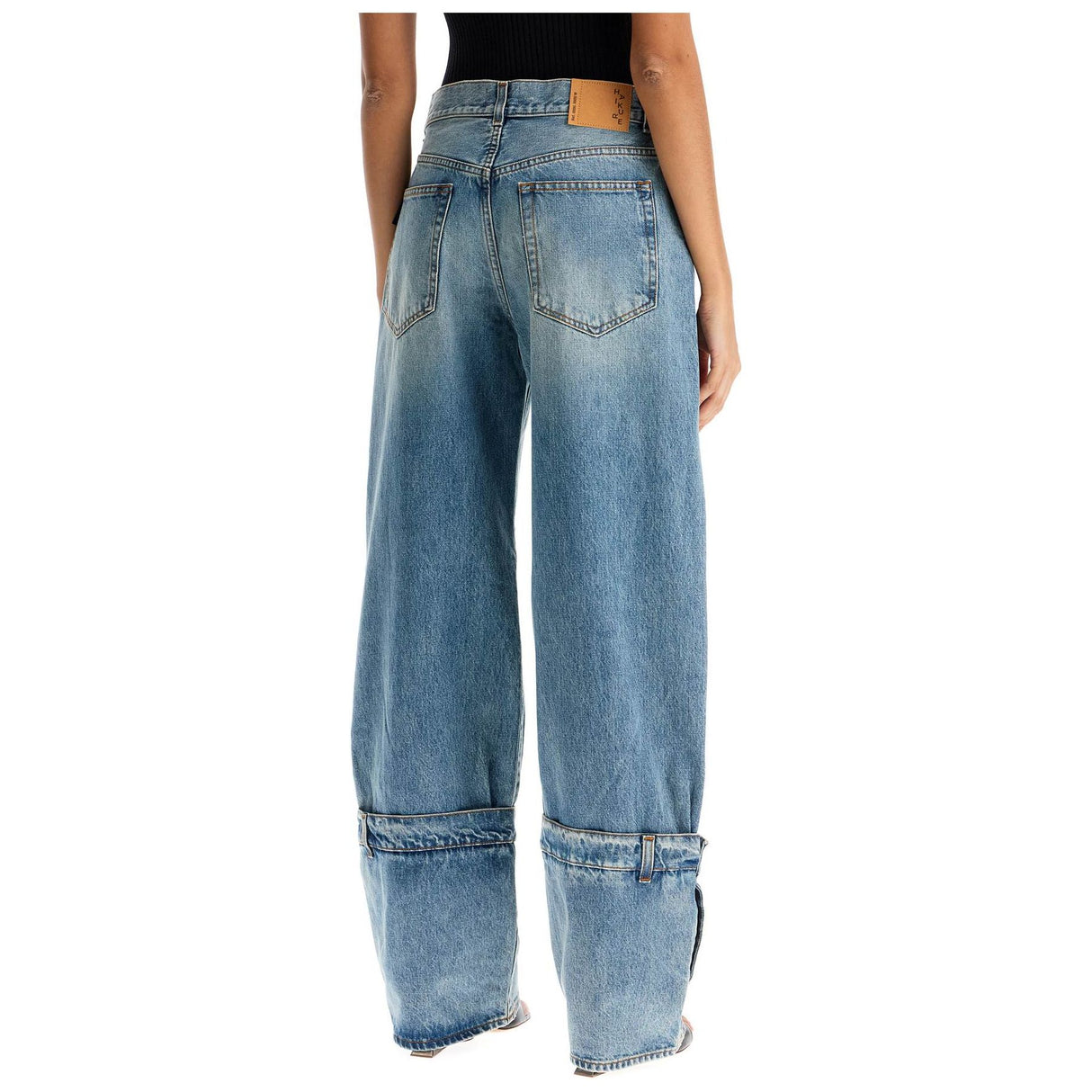 Wide-legged Hurley Jeans For