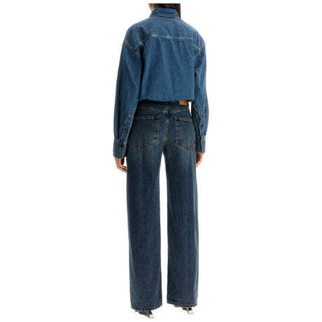 Denim Overall Jumpsuit For Women