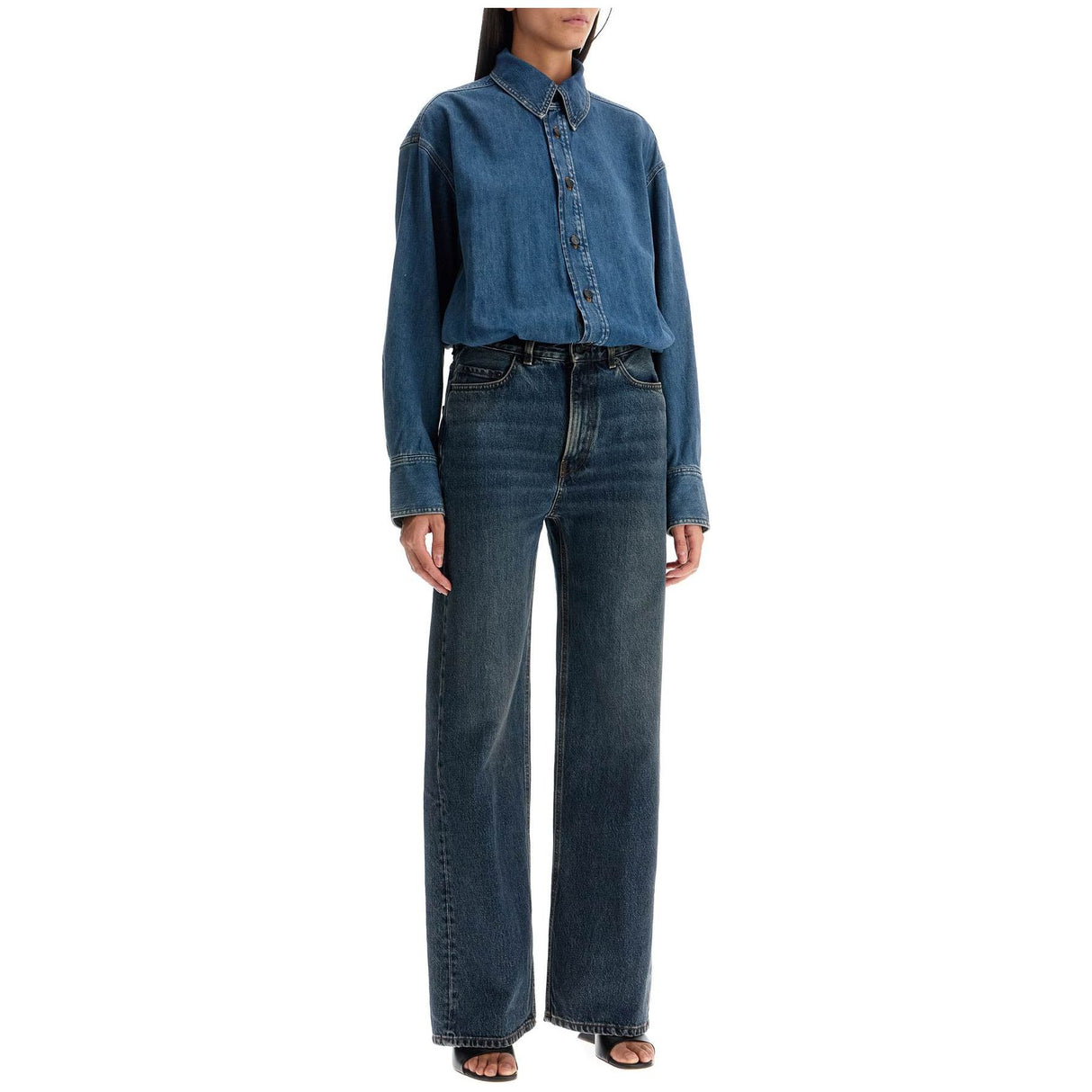 Denim Overall Jumpsuit For Women