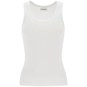 Ribbed Sleeveless Top With