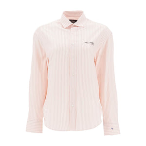 Striped Oxford Shirt For Men