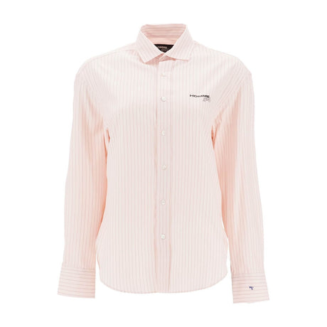 Striped Oxford Shirt For Men