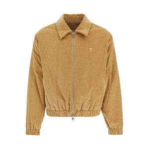 AMI ALEXANDRE MATTIUSSIAMI ALEXANDRE MATTIUSSI-Corduroy Bomber Jacket -JOHN JULIA.