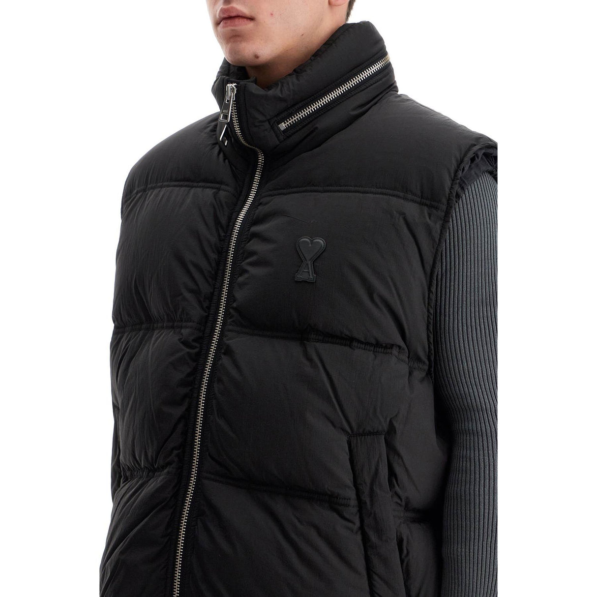 Sleeveless Down Jacket With