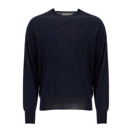 AMI ALEXANDRE MATTIUSSIAMI ALEXANDRE MATTIUSSI-Lightweight Wool Raglan Pullover -JOHN JULIA.