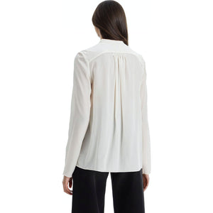 ISABEL MARANT-Utah Ruffled Silk Crêpe Blouse -JOHN JULIA.