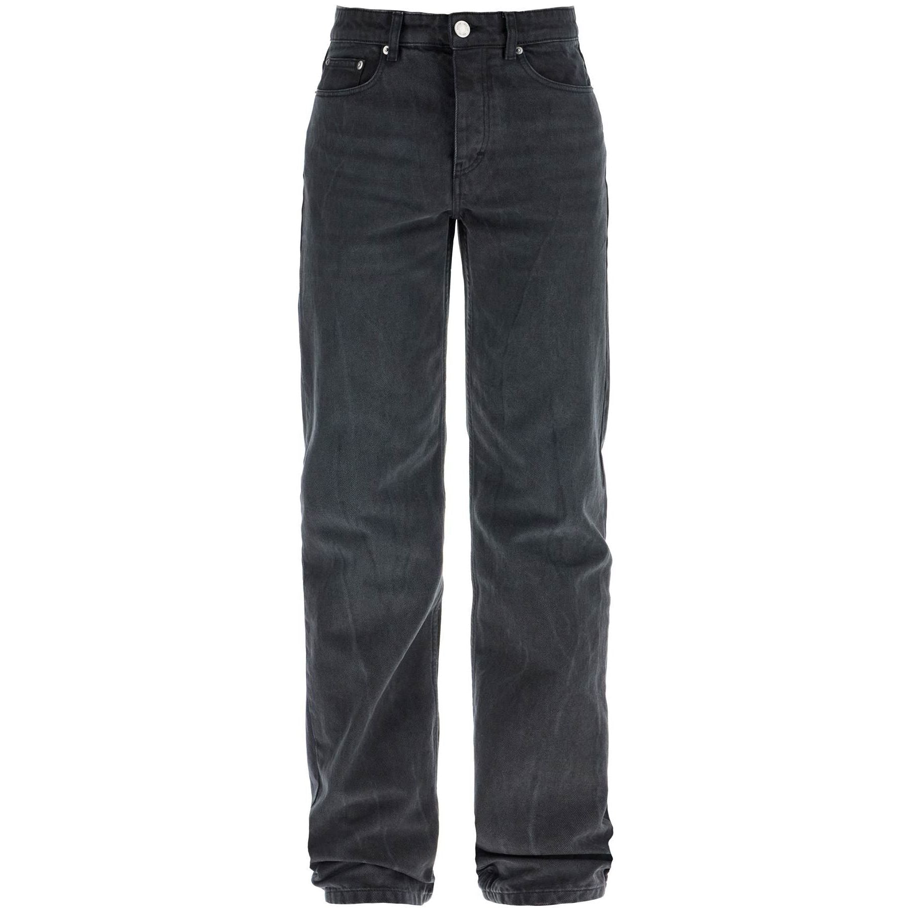 Cotton Denim Classic Fit Jeans