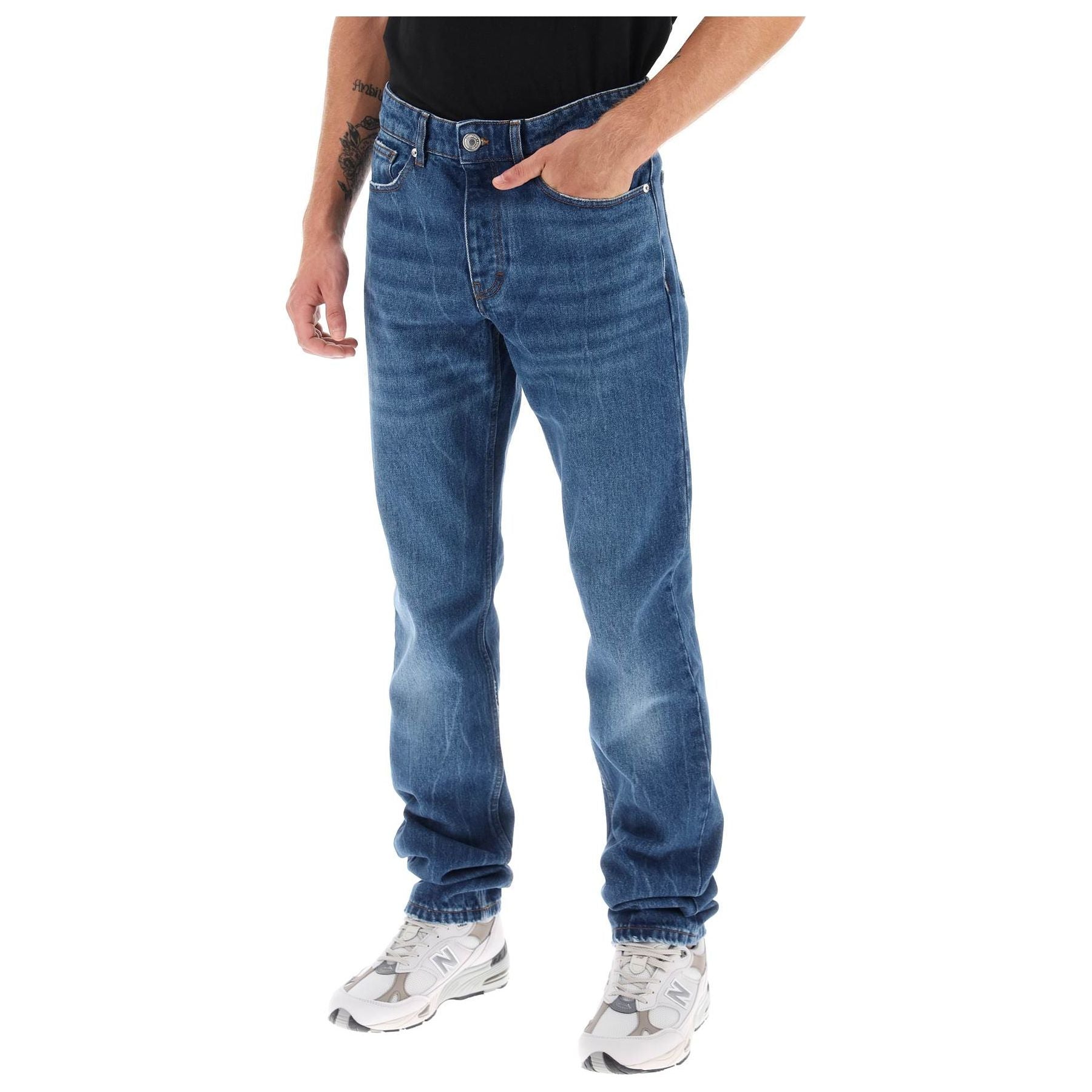Pure Cotton Regular Fit Jeans