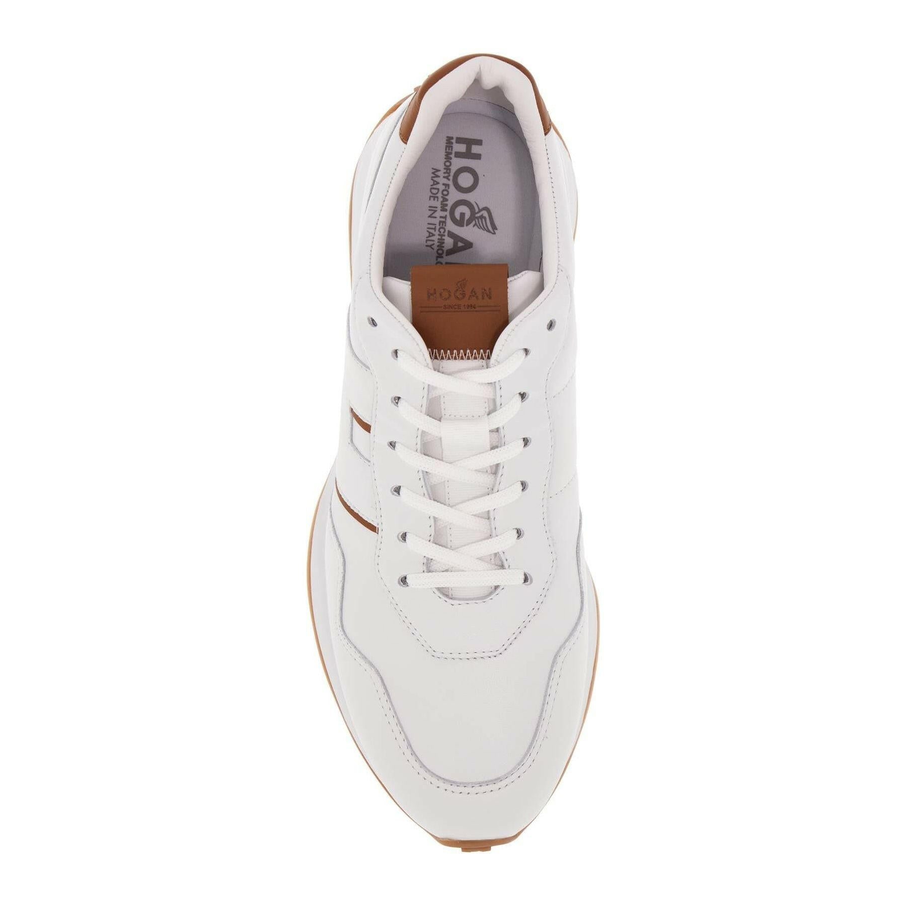 H601 Leather Sneakers.