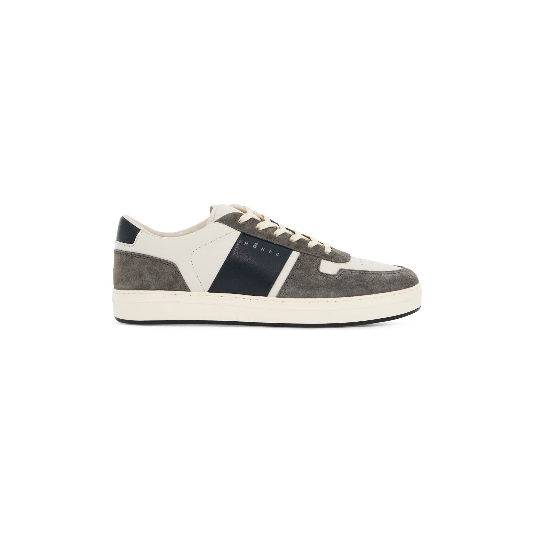 HOGAN-Smooth And Suede Leather H Tv Sneakers. -JOHN JULIA.