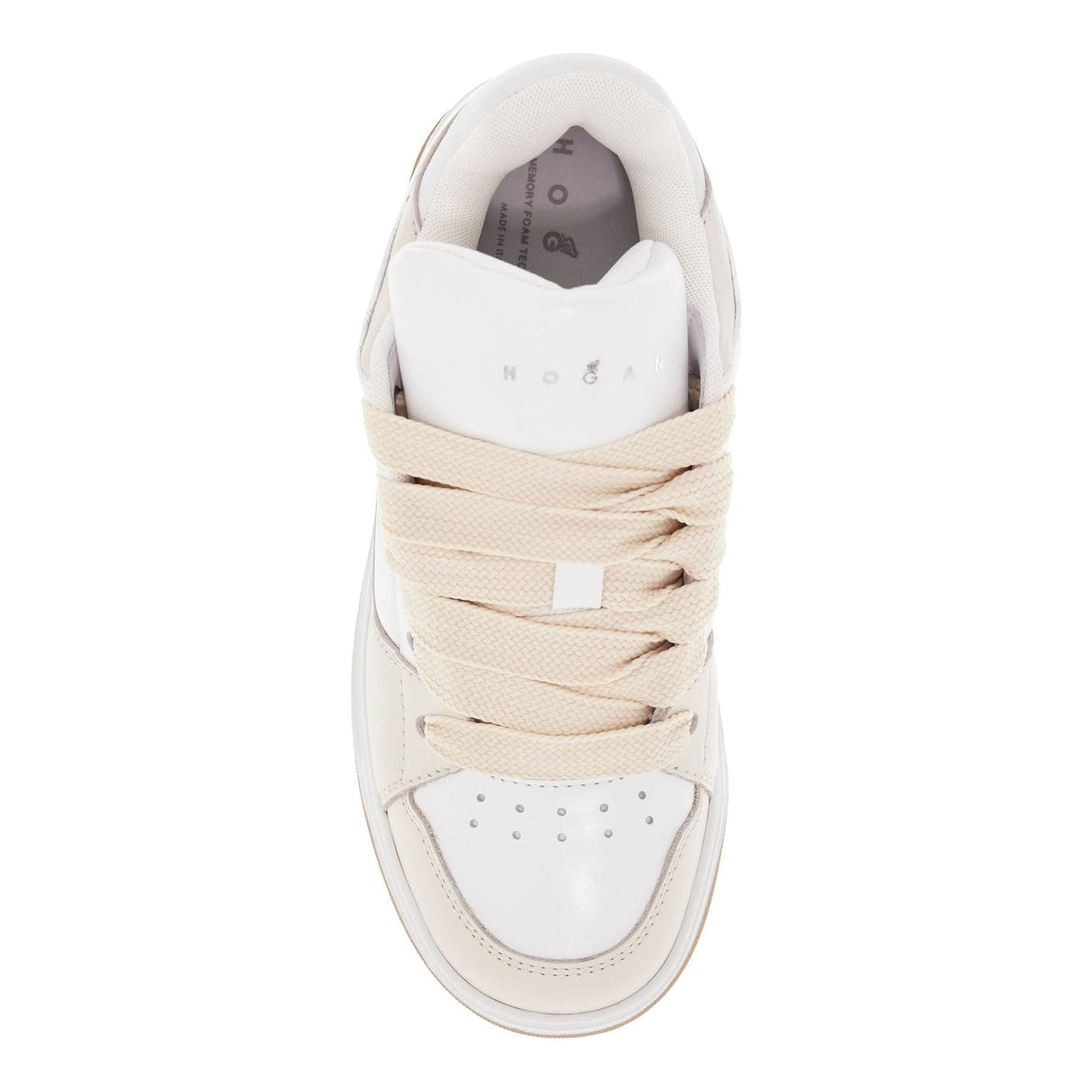 HOGAN-Chamallow Leather Sneaker -JOHN JULIA.