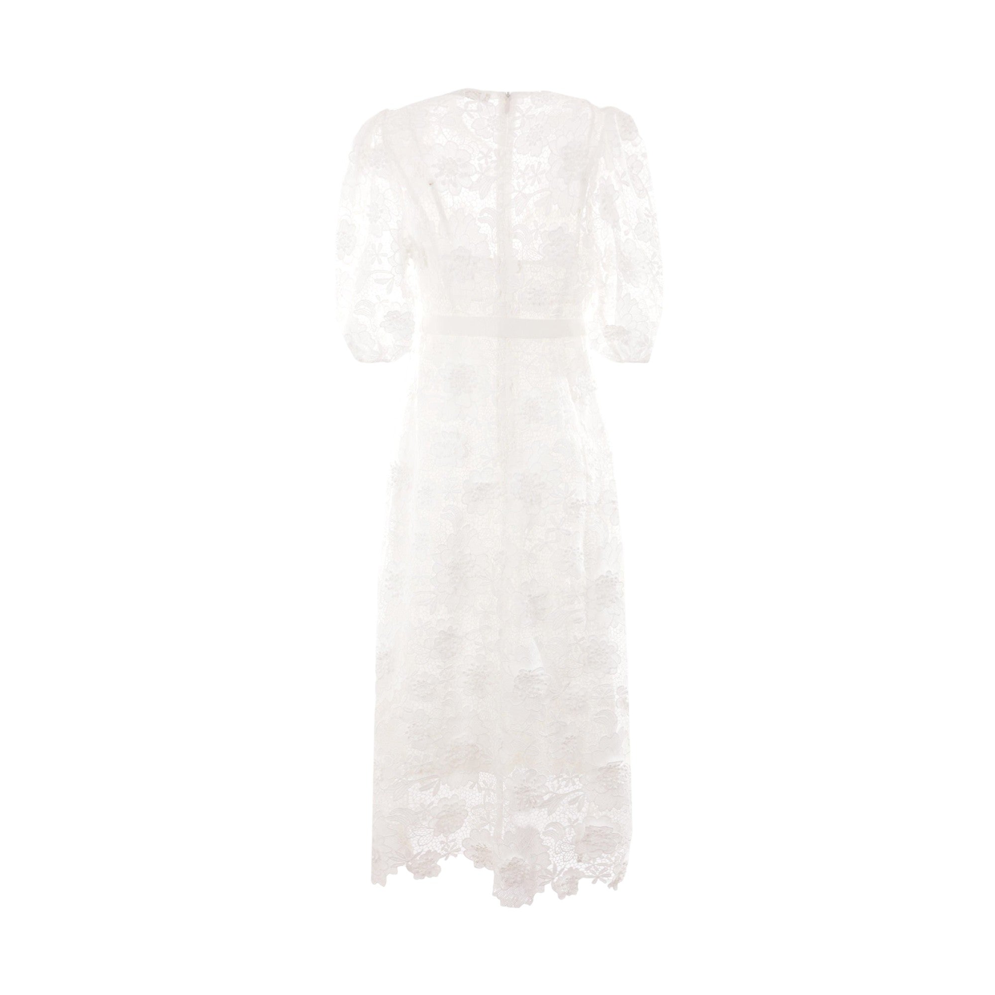 Halliday Flower Lace Dress-ZIMMERMANN-JOHN JULIA