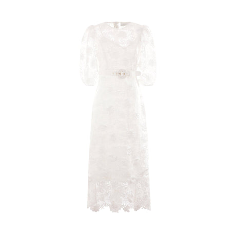 Halliday Flower Lace Dress-ZIMMERMANN-JOHN JULIA