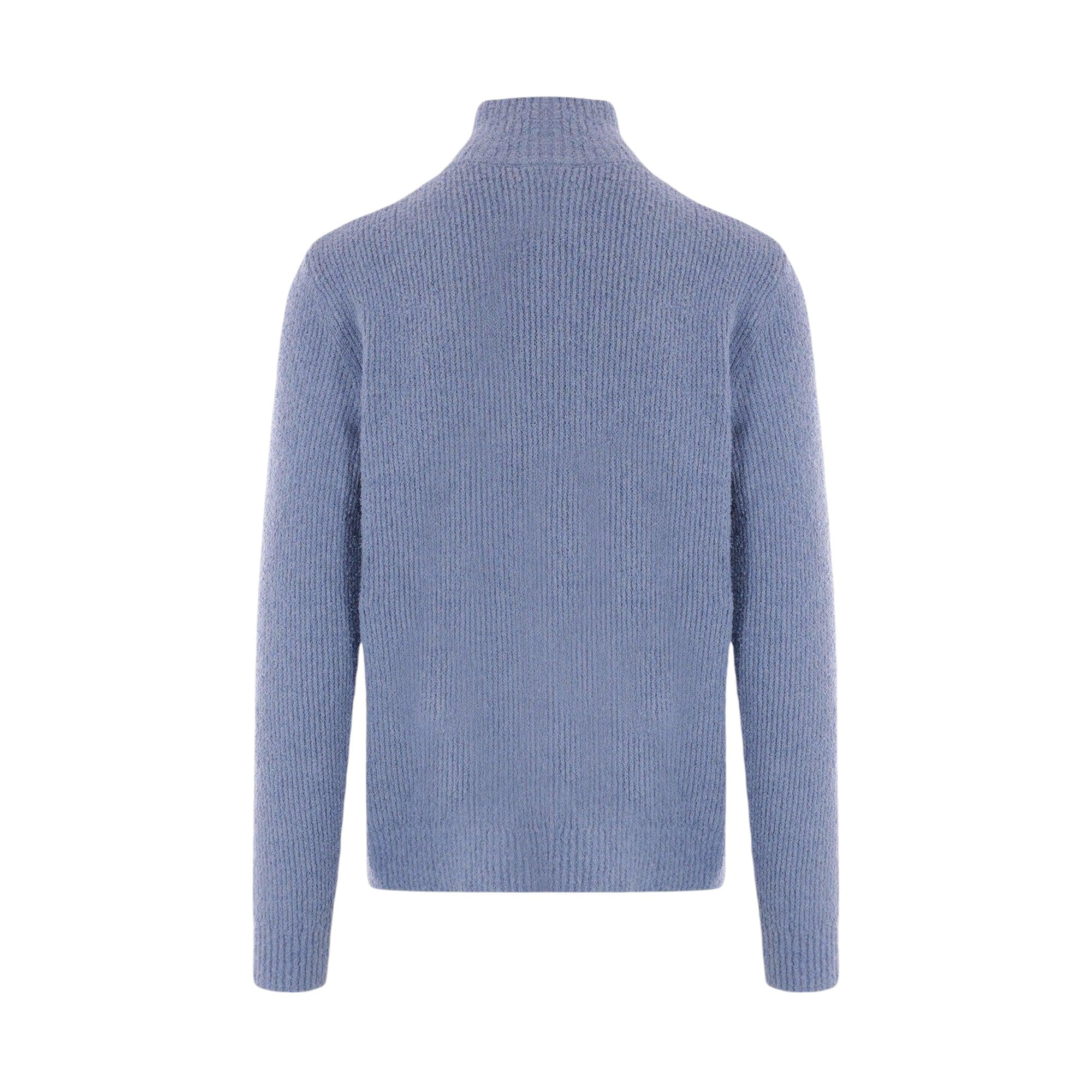 Henley Bouclé Half-zip Sweater-JW ANDERSON-JOHN JULIA