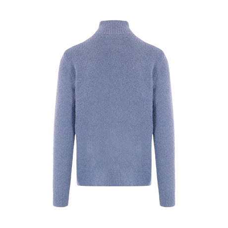 Henley Bouclé Half-zip Sweater-JW ANDERSON-JOHN JULIA