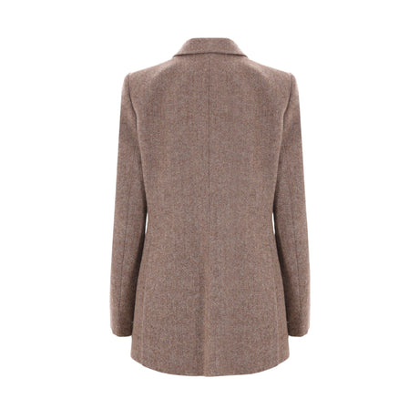 Herringbone Wool Jacket-CHLOÉ-JOHN JULIA