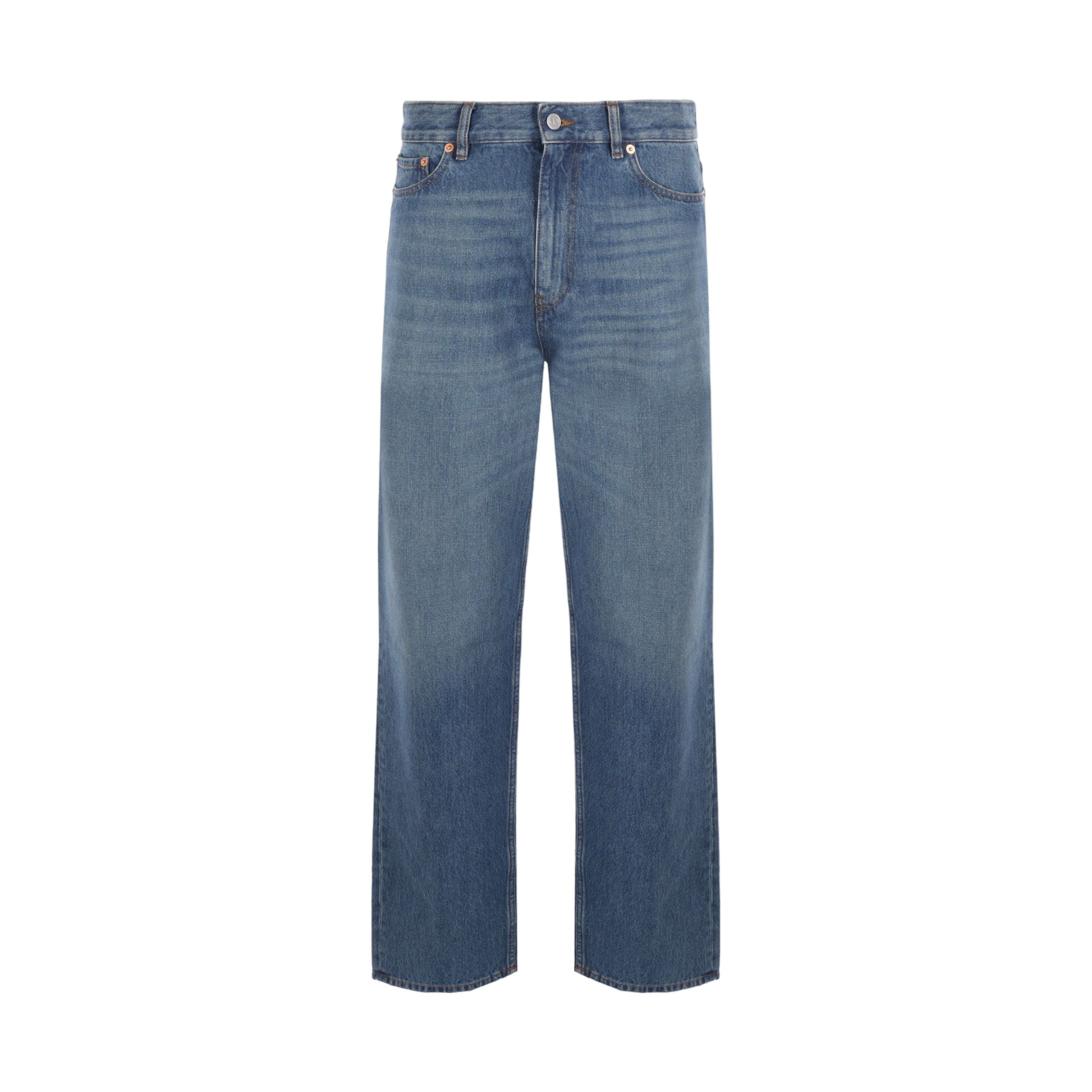 High-waist Loose-fit Jeans-VALENTINO GARAVANI-JOHN JULIA